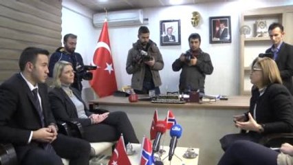 Norveç Göç ve Entegrasyon Bakanı Listhaug, Gaziantep'te