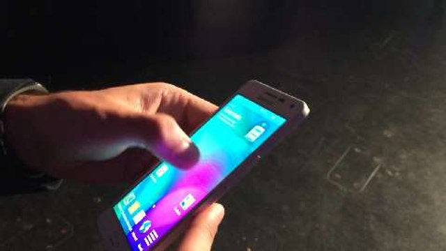 Samsung Galaxy A5 toma de contacto en vídeo