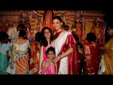 Sushmita Sen Celebrates Durga Puja