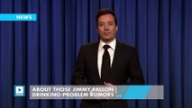 About those Jimmy Fallon drinking-problem rumors ...