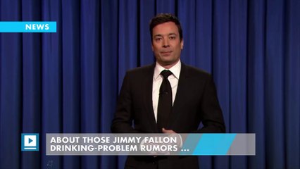 About those Jimmy Fallon drinking-problem rumors ...