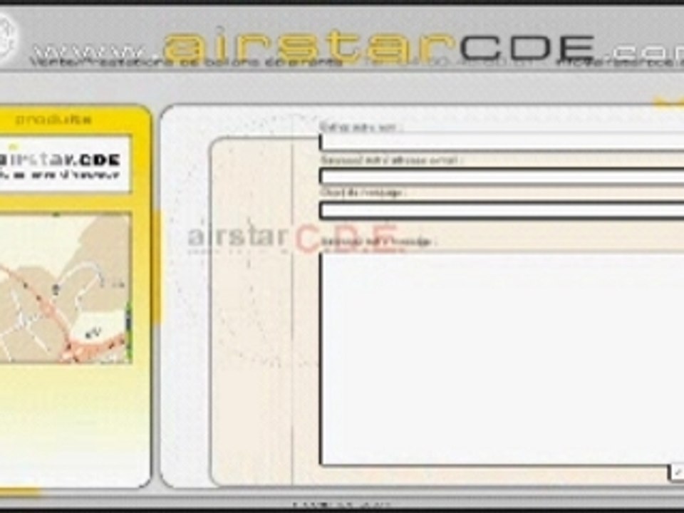 vidéo exemple - visuel du site web
