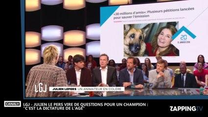 LGJ – Julien Lepers viré de Questions pour un champion : "C’est la dictature de l’âge"