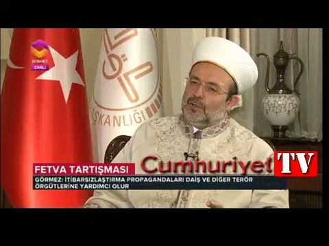 Diyanet İşleri Başkanı Mehmet Görmez'den fetva açıklaması