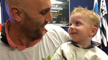 Réaction de Charly Marteau d'Autry, Morbihannais de l'année 2015
