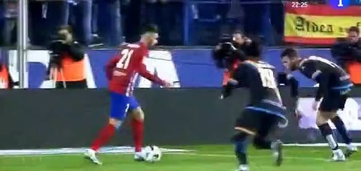 GOOOOAL Angel Correa Goal - Atl. Madrid 1 - 0 Rayo Vallecano - 14-01-2016