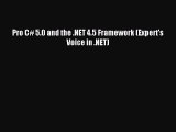 Pro C# 5.0 and the .NET 4.5 Framework (Expert's Voice in .NET) [PDF] Online