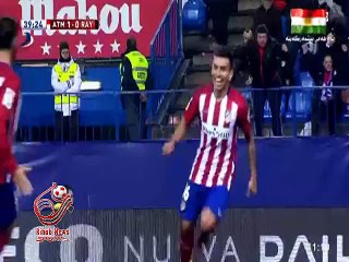 اهداف مباراة ( اتليتكو مدريد 3-0 رايو فاليكانو ) كأس ملك اسبانيا
