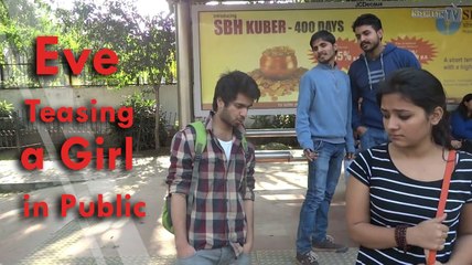 Eve Teasing a Girl Backfires