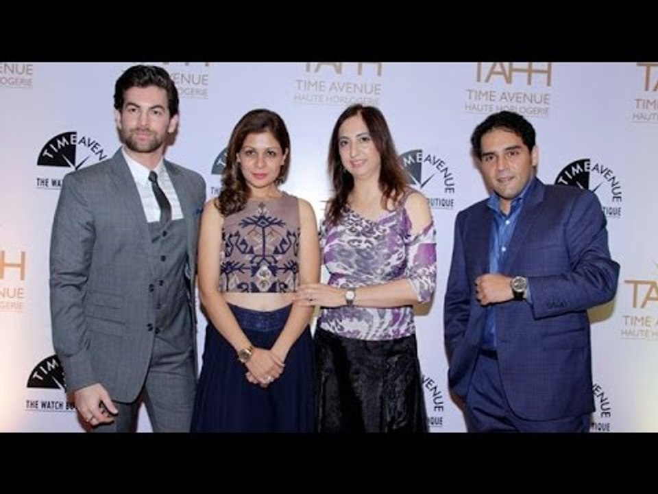 Neil Nitin Mukesh Soptted @ Time Avenue Haute Horlogerie Exhibition