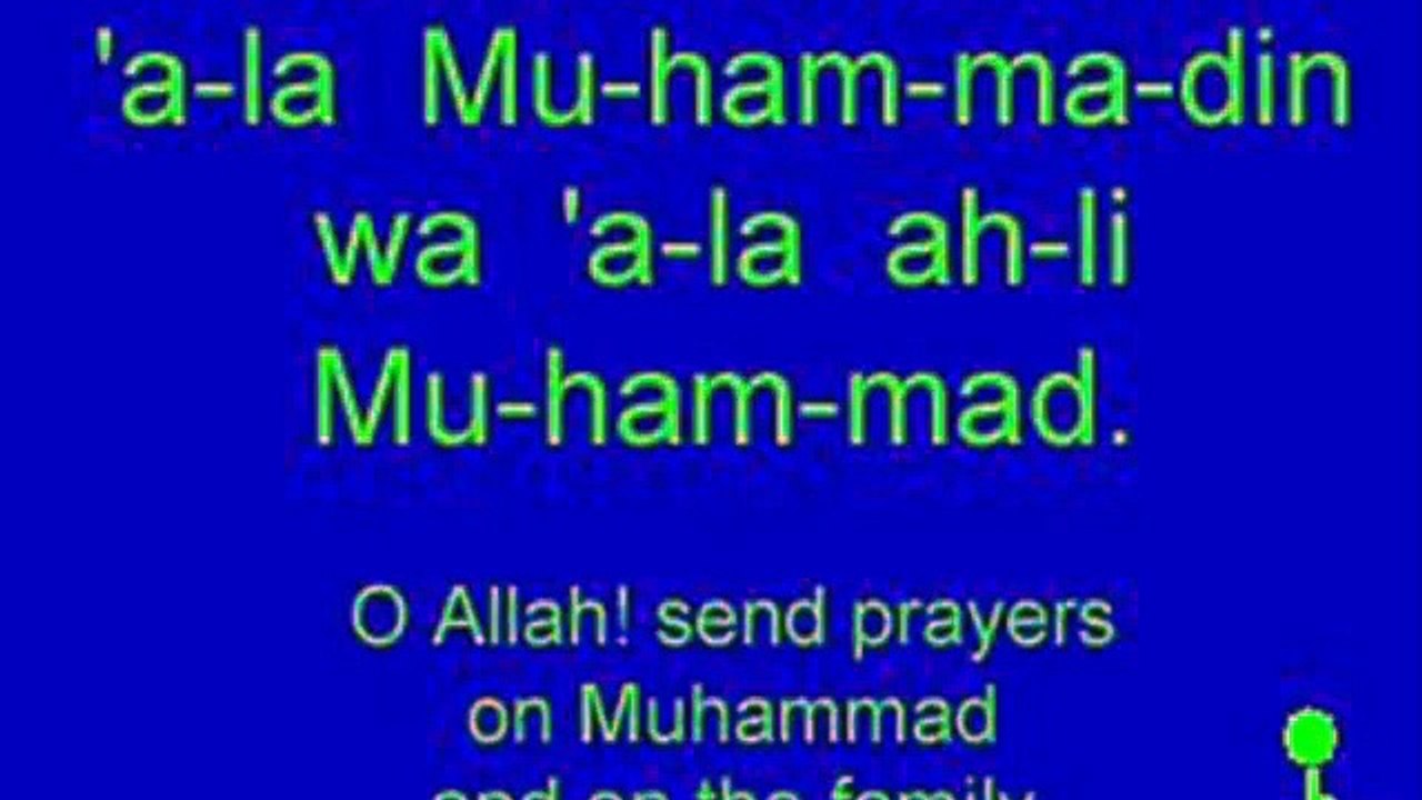 Der Taschahhud (Gebetsteil) Lernen Step by Step Teil 2/2