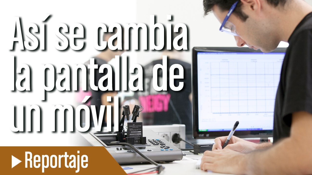 Asi se cambia la pantalla de un movil