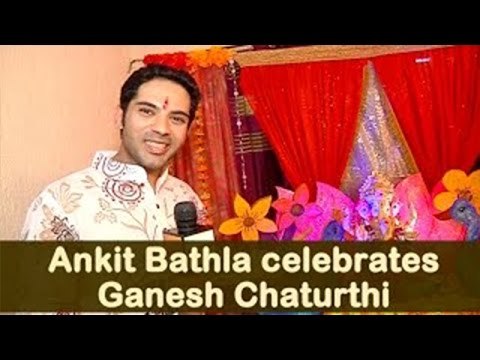 Ankit Bathla Ganpati Celebration @ Home | Ganesh Chaturthi 2015