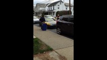 Woman Freaks out over Parking Space