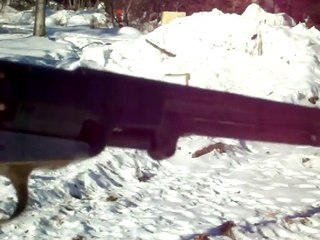 36 caliber navy Black Powder revolver test fire