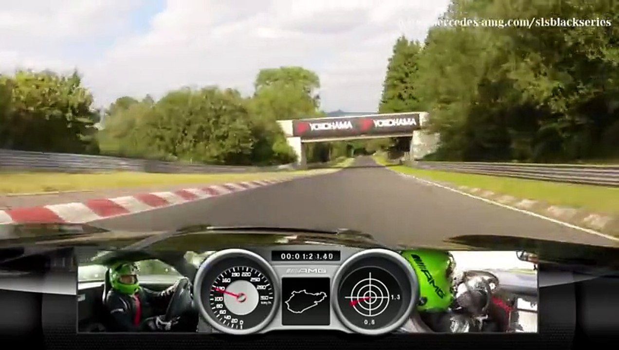 SLS AMG Coupé Black Series - 7'25"67 on the Nordschleife