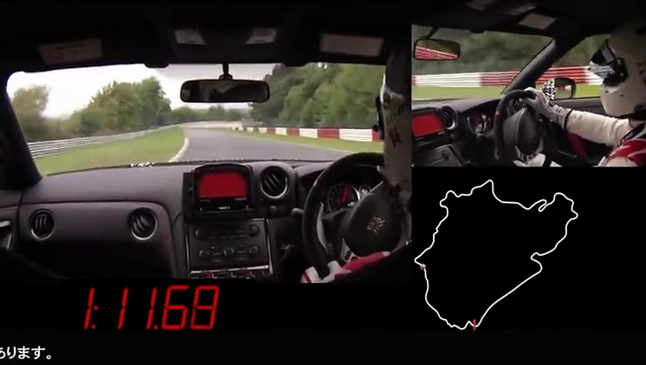 Nissan GT-R Nismo 7'08"679 on the Norschleife FULL LAP