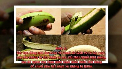 Cách Làm Bim Bim ,Chuối Ngon Miễn Chê