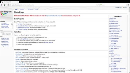The Deep Web Hidden Wiki Video