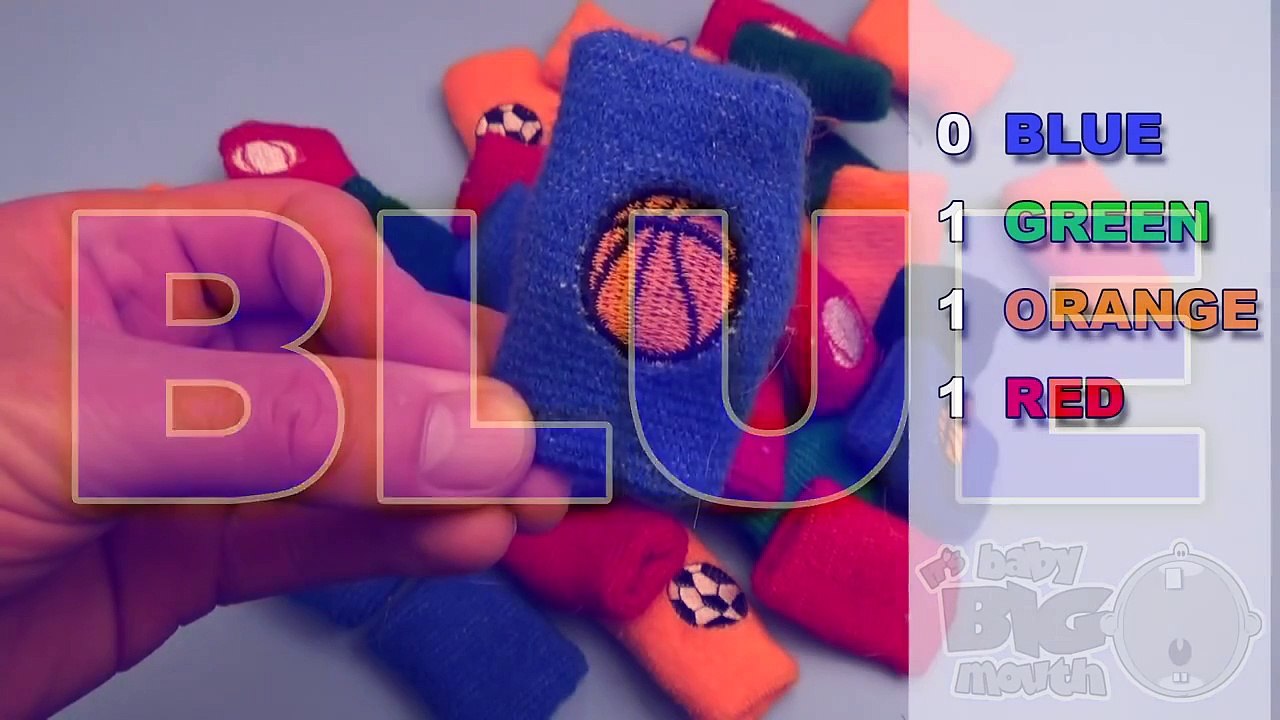 Learn Colours with Sports Wrist Bands! Fun Learning Contest!