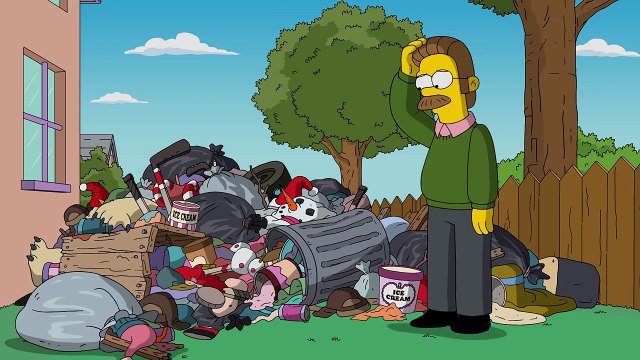 THE SIMPSONS Marge Simpson's ALS Ice Bucket Challenge ANIMATION on FOX