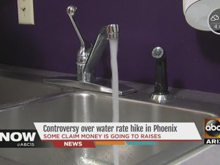 Water rates increase to pay for employees?