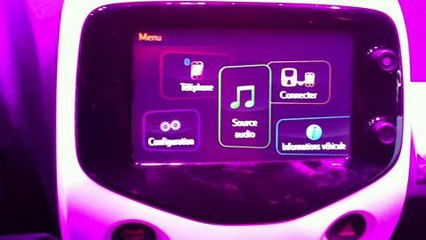 Peugeot 108 interior