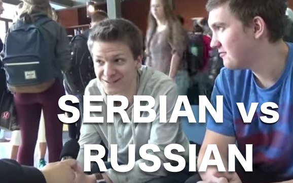 What Serbian sounds like to foreigners/ Serbian vs Russian