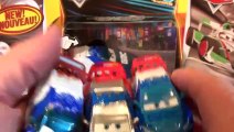 Pixar Cars Unboxing 5 New Silver Cars from Lightning McQueen WGP Race Car Series Cars2