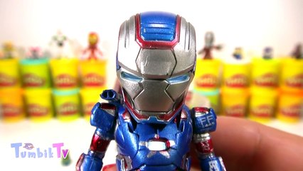 Yenilmezler Demir Adam (Iron Man) Sürpriz Yumurta Oyun Hamuru - Avengers Ironman Oyuncakları