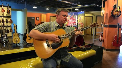 Carter Vintage Guitars Joey McKenzie on a 1941 Martin D 45