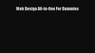 Web Design All-in-One For Dummies [PDF] Online