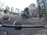 韓国事故│韓国タクシー│急発進映像│ブレーキライト見てください