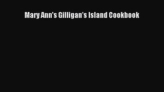 PDF Download Mary Ann's Gilligan's Island Cookbook Read Full Ebook