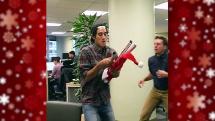 Decking the halls w/ Zach King
