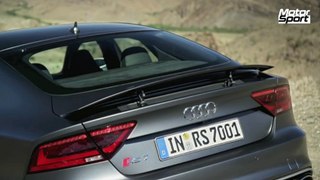 New Audi RS7 Sportback on the road (Motorsport)