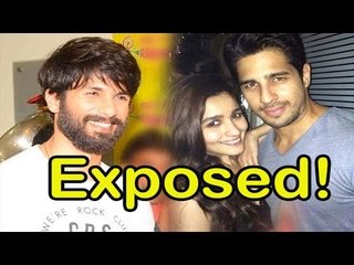 Shahid Kapoor Exposes Alia Bhatt Affairs