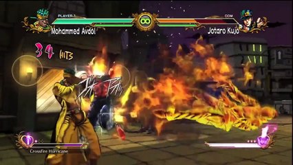 JoJos Bizarre Adventure: All-Star Battle - Mohammed Avdol Combo Video