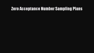 [PDF Download] Zero Acceptance Number Sampling Plans [PDF] Online