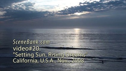 Setting Sun, Rising Dreams - surfers
