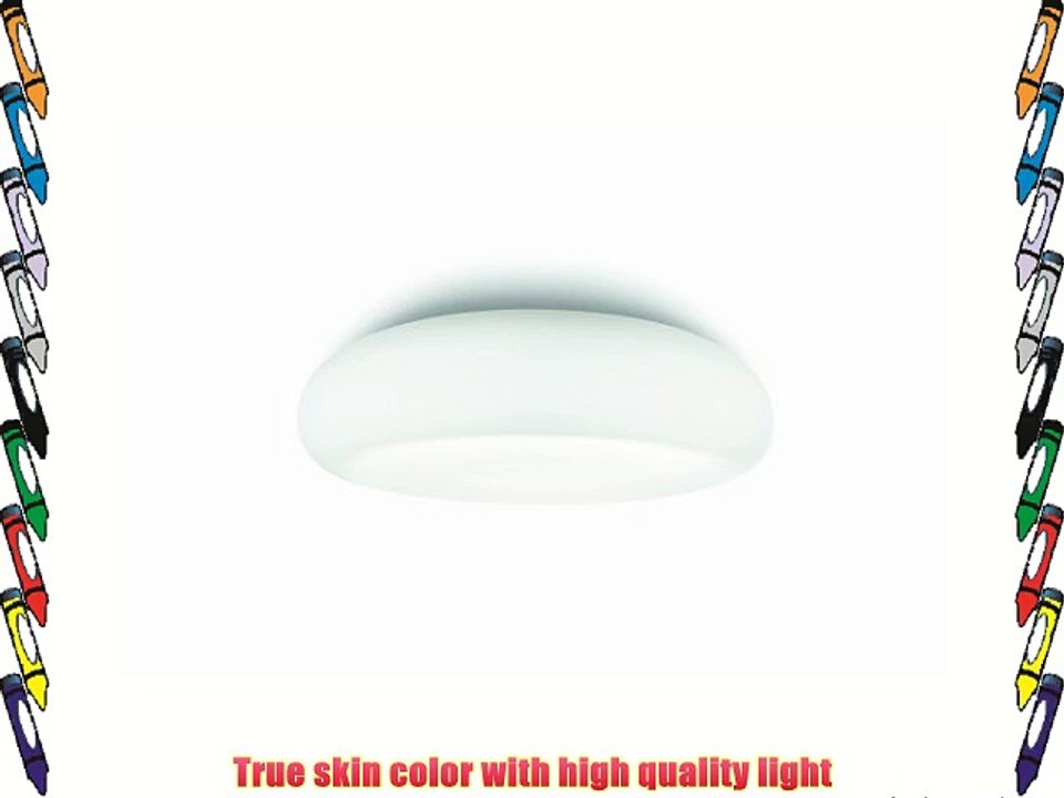 Philips MyBathroom Island Ceiling Light White (Includes 2 x 20 Watts E27 Bulb)