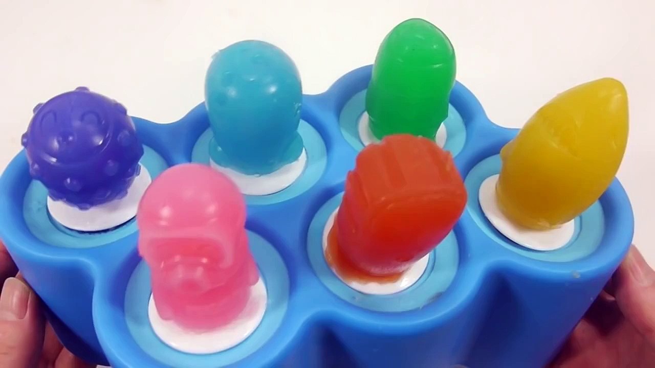 DIY How to Make Fish Pops Ice cream Color Pudding Jelly Cooking Learn the Recipe 피쉬팝 아이스크림 칼라 푸딩 만들기