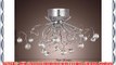 ALFRED? with Crystal Chandelier with 11 lights Chrome Modern Modern Chandeliers Flush Mount