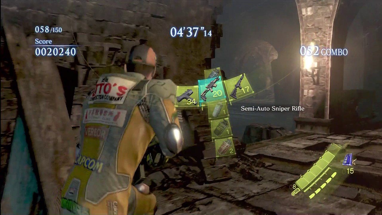 RESIDENT EVIL 6 [HD] - THE MERCENARIES - PIERS (CUSTOME 1) DUO - THE CATACOMBS (S RANK!)