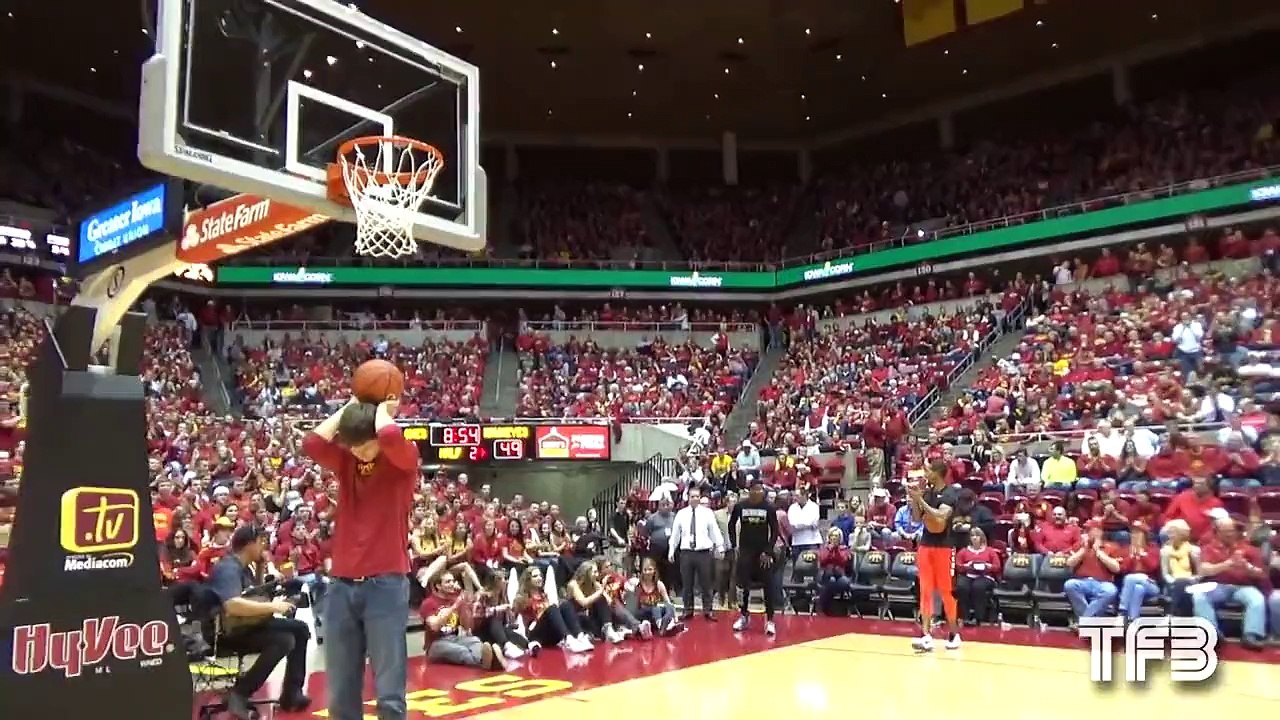 5'10" Issac White and 6'3" Guy Dupuy AMAZING DUNKS at Iowa State University! #SCTop10