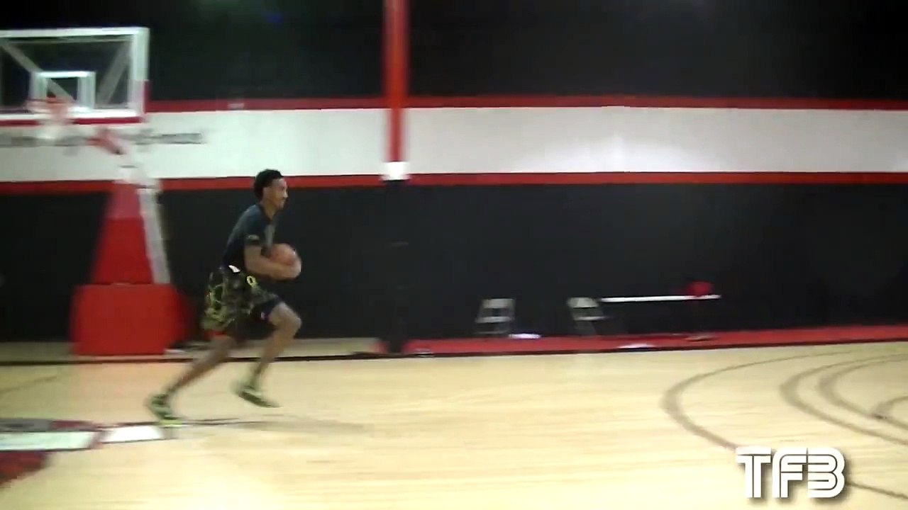 Windmill Dunk from the Free Throw Line from High Schooler Terrance Ferguson!