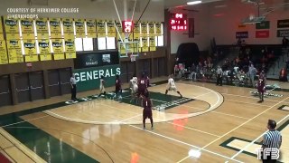 DUNK OF THE YEAR?! Tyquan Scott INSANE CHIN OVER THE RIM DUNK - Herkimer College #SCTop10