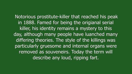 jack the ripper meaning and pronunciation