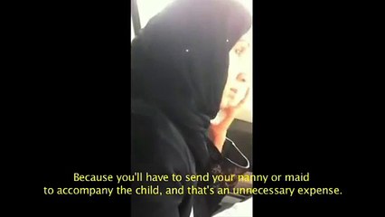Woman driving in Saudi Arabia (with English subtitles)