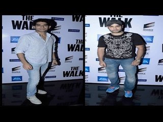 Priyanshu Jora Attend Screening Of Hollywood Film  The Walk